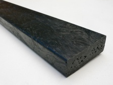 Recycled Plastic Lumber - Mixed Plastic - 75mm x 25mm x 2.75m